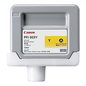 Canon PFI-303 Y Yellow - 330 ml blækpatron